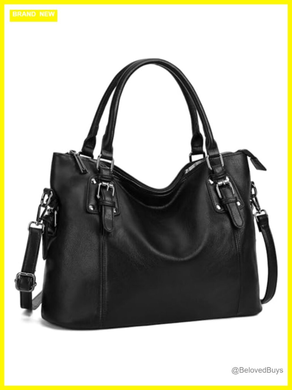 VX VONXURY Hobo Bag Faux Leather Shoulder Crossbody Satchel Purse Tote